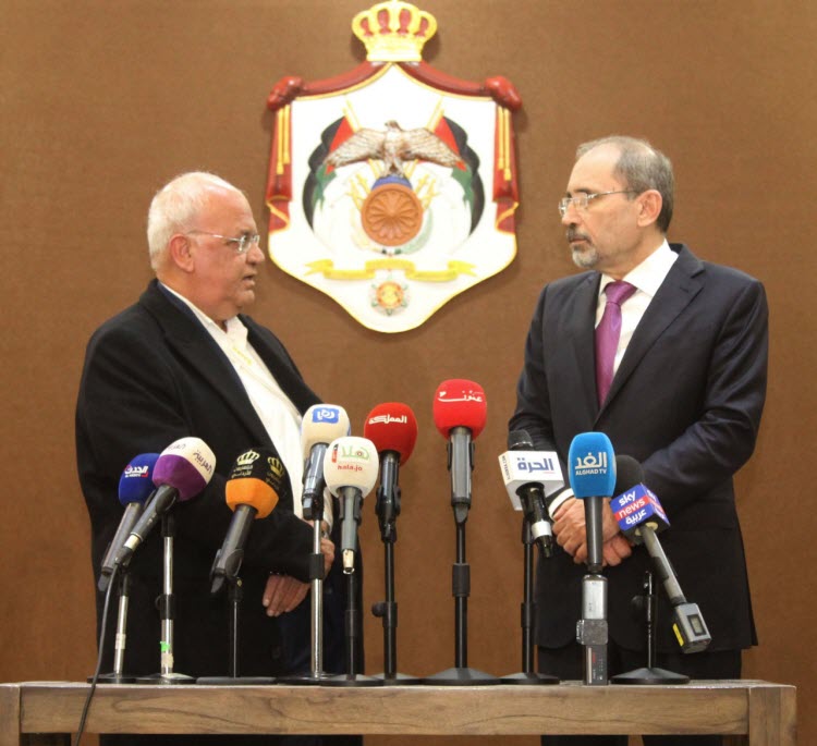 وزير الخارجية الاردني: اجراءات اسرائيل الاحادية اعلان قتل حل الدولتين